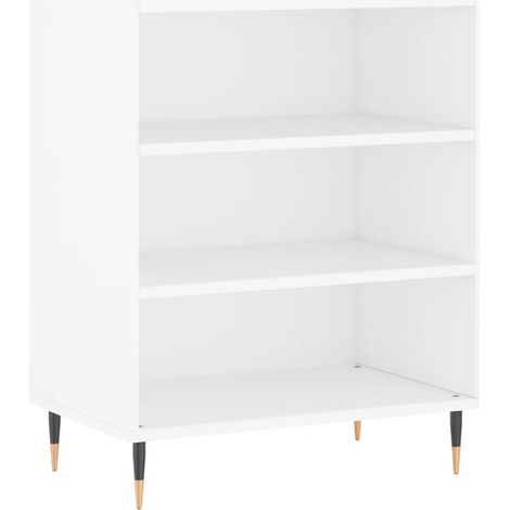 Credenza buffet cassettiera mobile contenitore organizer cucina soggiorno soggiorno 57 x 35 x 70 cm pannello composito bianco 020030323