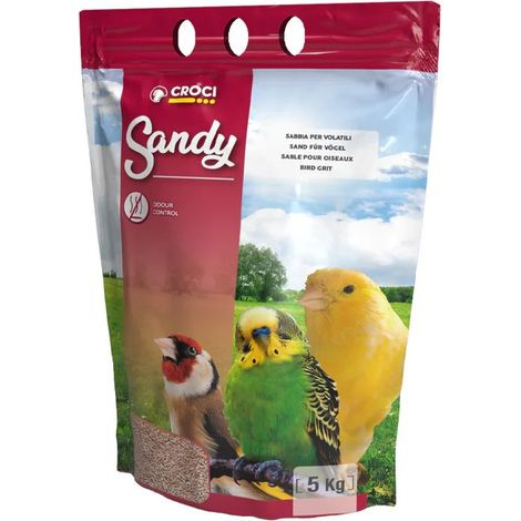 Set 4 Sabbia Sandy per Uccelli 5 kg