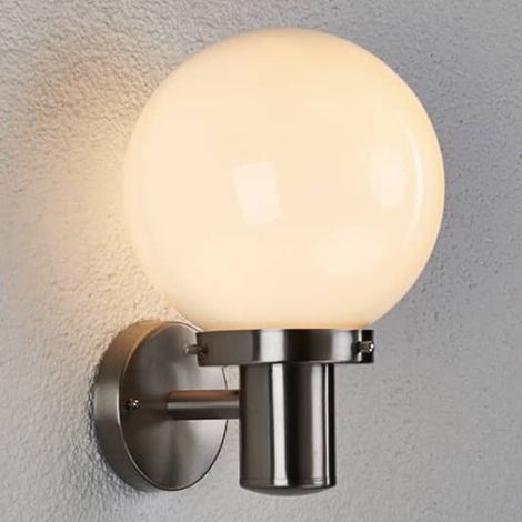 [GEBRAUCHT] B-Ware Lindby Kugelförmige Außenwandleuchte Samuel Wandleuchte Wandlampe Lampe Leuch940