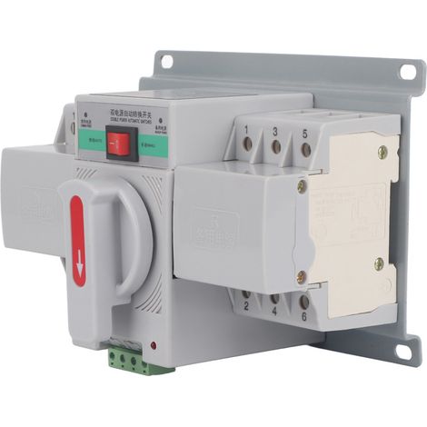 disjoncteur/inverseur de source automatique intelligent triphasé 380 V 63 A (1/5)