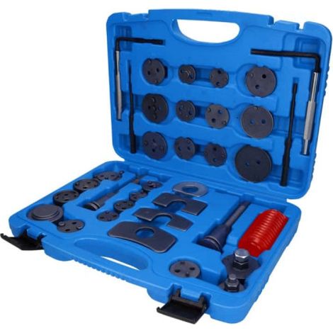 BRILLIANT TOOLS  Juego universal  de herramientas  de restablecimiento  de pistones  de freno,  35 piezas  - BT701050