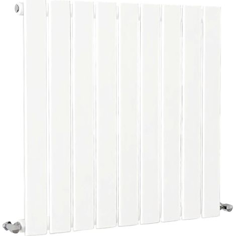 SKY Bathroom Flat Panel Radiator Horizontal 600x612mm Single White