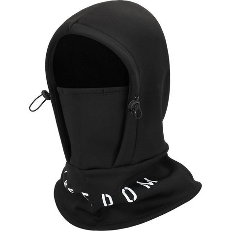 Cagoule thermique polaire coupe-vent imperméable réglable pour sports d'hiver et moto (1/5)
