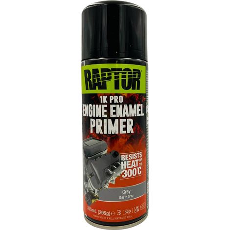 Primer Gris pour Peinture céramique moteur 355ml Raptor
