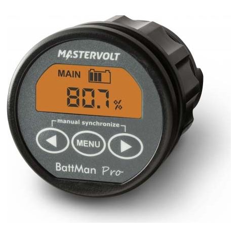 Mastervolt Panneau de Surveillance de Batterie Battman Pro 12V 24V avec Shunt (1/3)