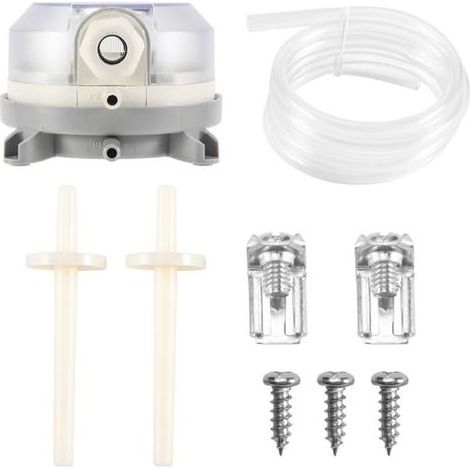 Interrupteur De Pression Différentielle D'Air Mini Réglable 20-200 Pa (1/4)