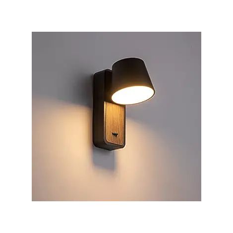 Applique murale LED blanche 6W 4000K pour entrée ou balcon (1/3)