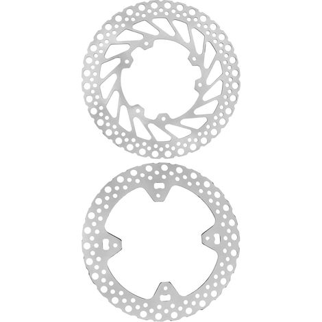 1 paire de disques de frein avant et arrière de 240 mm (9,45 pouces) en acier inoxydable, de remplacement pour CR125R, CR250R, CRF250R et CRF450R. (1/5)