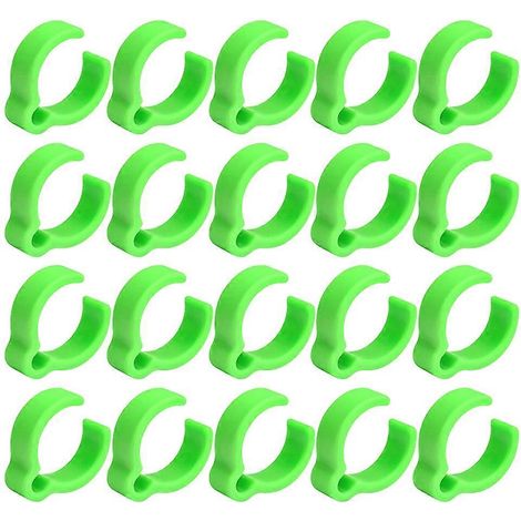 20 Dust Hose Organizer Clips – Coiled Hose Clips pour 27mm Hoses – Hose Organizer pour Sander Dust Extractor (1/5)