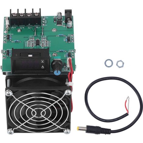 Testeur de courant de capacité de batterie, module de surveillance de décharge de charge électronique DC12V 0-20A 250W (1/5)