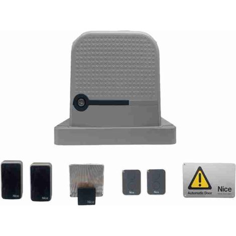 Kit Automazione Per Cancelli Scorrevoli 600KG 230V NICE ROBO KIT 600 RO600KCE