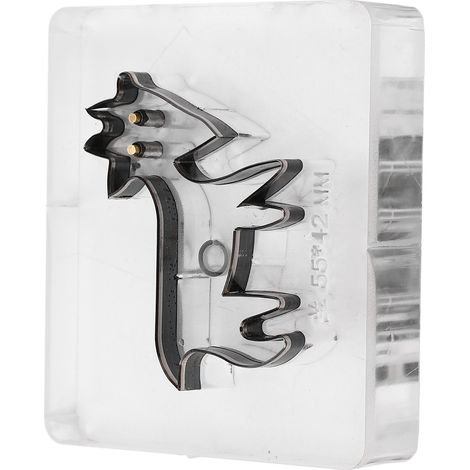 Découpe métal acier allié forme mouton, poinçon DIY estampage, moule coupe cuir, accessoire artisanat, outil embossage pour loisirs créatifs (1/5)