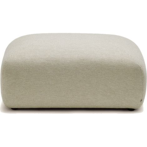 Pouf modulable en Tissage natté en coton et acrylique  ISILD (1/4)