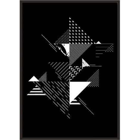 Póster con marco 53x73 cm Geometría P1077 (1/4)