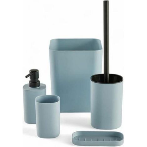 Heute Ensemble Badezimmeraccessoires Blau Modern
