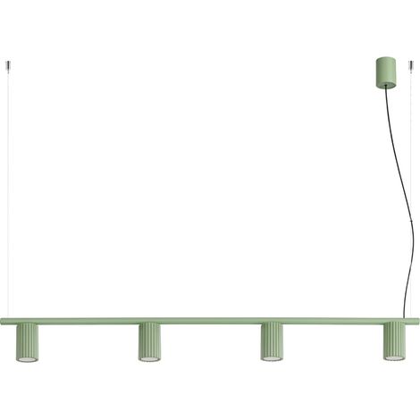 Sollux Karbon Suspension de bar, couleur sauge, 4 ampoules GU10 (1/5)