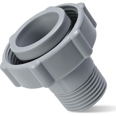 Piscine Adaptateur de Tuyau Connecteur Raccord Vidange pour Série P6 (P6A1420/P6D1420/P6H1420/P6D1420ASS16/ F4D019B-03B) pour Interface Drainage Fond Piscines Accessoires (1/5)