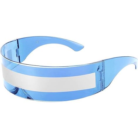 Lunettes de soleil futuristes Cyclope Cyber Visière pour hommes et femmes, style punk, cosplay B2740 (1/5)