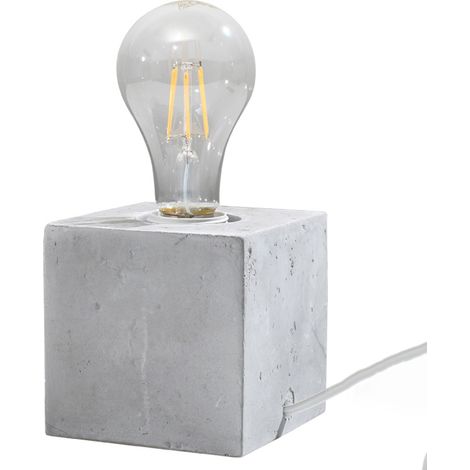 Lampe de bureau Ariz béton 1xE27 Sollux (1/5)