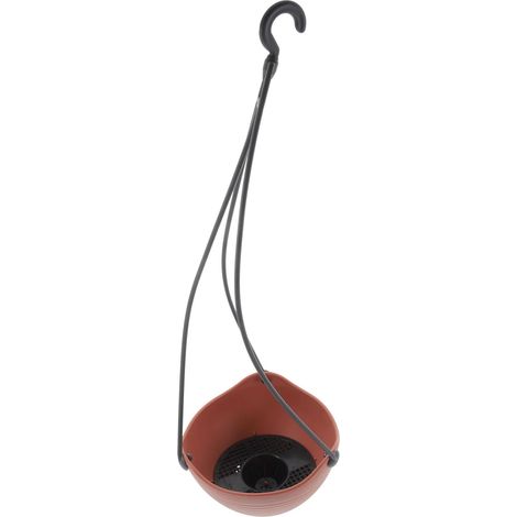 Jardinière suspendue Kisangel pour l'intérieur et l'extérieur, panier à fleurs, design élégant (1/5)