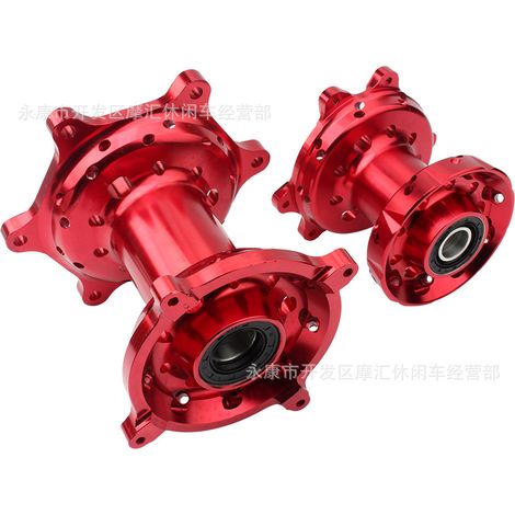 Offroad-Motorrad-Modifikationsteile für Honda CRF250R/CRF450R Vorder- und Hinterradnaben CNC-gefräst (1/5)