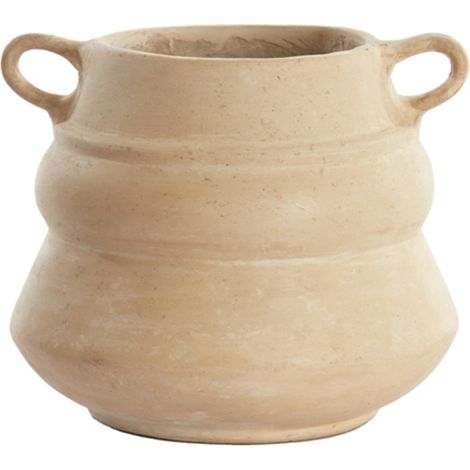 Light & Living maceta TARIFA natural cerámica – 21,5x20x17,5 cm
