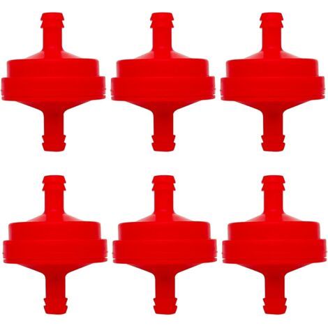 6 pièces, filtre à carburant, pour moteurs sans pompe à carburant, filtre à carburant de remplacement pour Briggs Stratton 298090S (1/5)