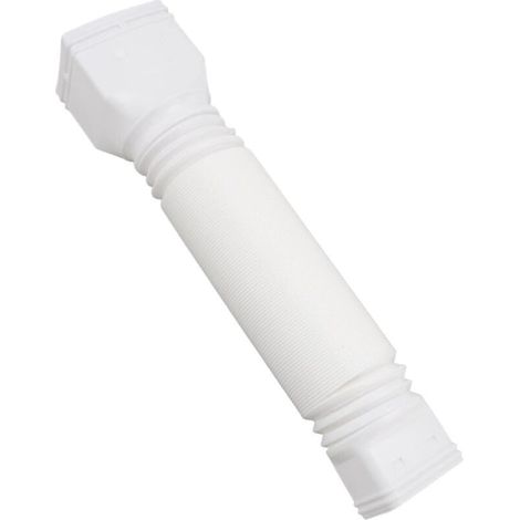 Gutter Downpipe Extensions, Rainwater Drainage Pipe Connector, Down Spout Extension, Gutter Connector (White) (1/5)