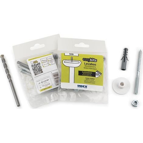 (Boite de 12) Kit de fixation pour lavabo M8 (1/3)