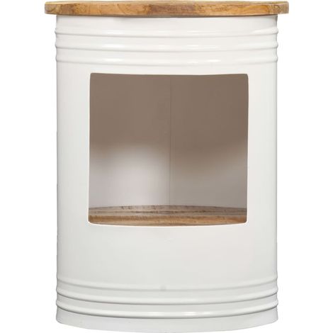 Maison Exclusive - Couchtisch 43×55 cm Massivholz Mango