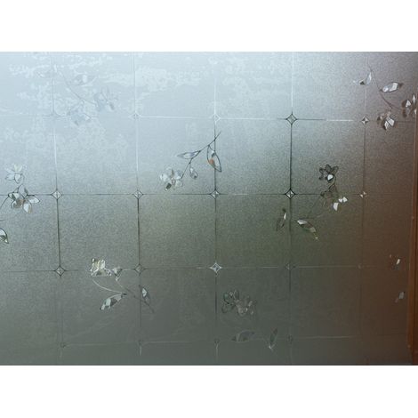 Novotex Film Vitrostatique pour Vitrage Mosaïc - Motif Gaufré – 45cm x 2m (1/3)