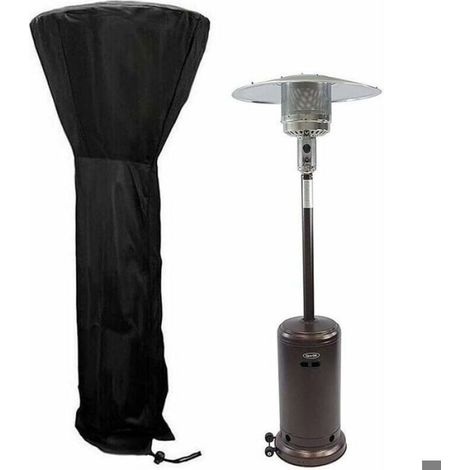 Housse de protection pour chauffage de terrasse - - Imperméable - 226x85x48 cm - Tissu Oxford 210D (1/4)