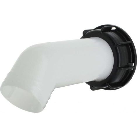 Bec de Vidange avec Ecrou IBC 1000L Buse de Réservoir d'eau Raccord de Vanne Extension Buse de Tuyau Adaptateur IBC Réservoir d'eau Bec de Robinet pour Raccord Robinet Cuve IBC 2 Pouces (1/3)