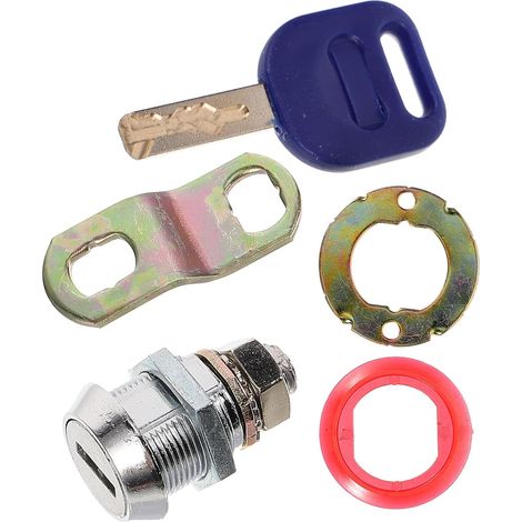 Cadenas de sécurité à clé ABOOFAN pour armoires, verrou (1/5)
