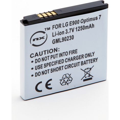 NX - Batterie téléphone, smartphone, GSM pour LG 3.7V 1250mAh - LGIP-690FSBPL0101901