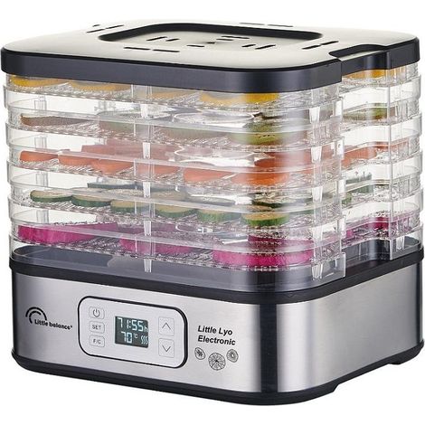 Déshydrateur fruits et légumes 5 plateaux 400w - Little Balance - 8800