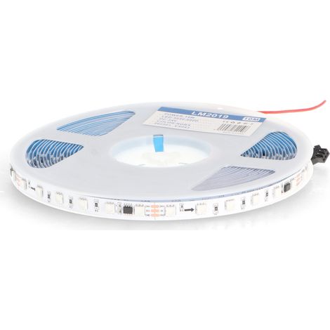 IluminaShop - Tira de LED 140W Digital 24V DC SMD5050 Mixt 60LED/m 14W/m IP20 (10 Metros)  RGB