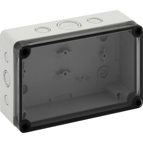 Spelsberg TK PC 1811-6F-TM Installations-Gehäuse 110 x 180 x 63  Polycarbonat Lichtgrau 1 St.