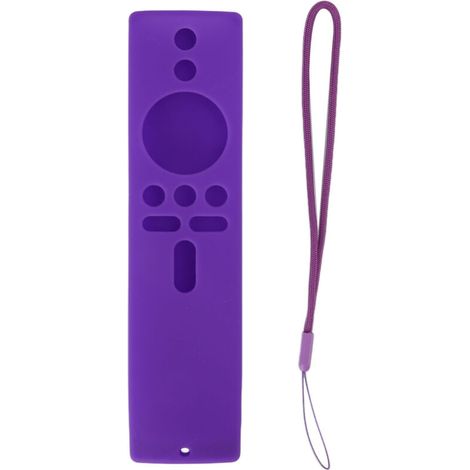 Housse de protection antidérapante en silicone pour Xiaomi Mi Box S et Mi TV Stick, violette (1/5)