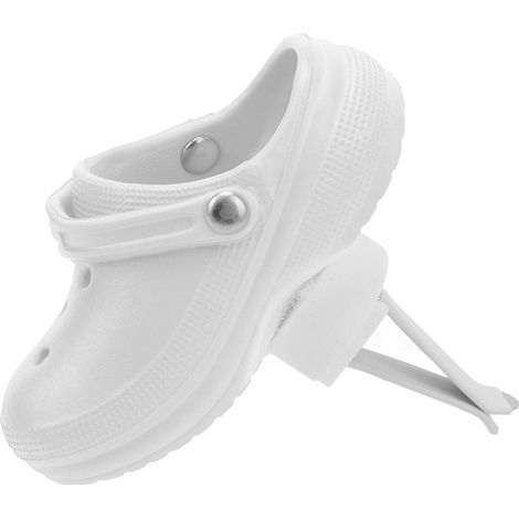 Diffuseur de Ventilation en Forme de Sandale, Clip Anti-Fatigue pour Bouche d'Aération, Blanc (1/5)