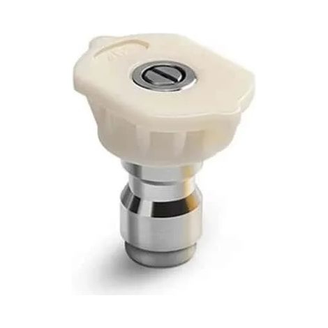 Ensemble de buses à connexion rapide en laiton 1/4" (buse coudée à 40°), adaptateur de tuyau pour nettoyeur haute pression avec vanne réglable pour lavage de voiture. (1/5)