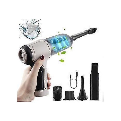 4-in-1 120W 9000Pa Kabelloser Autostaubsauger mit Zyklon-Saugkraft für Zuhause