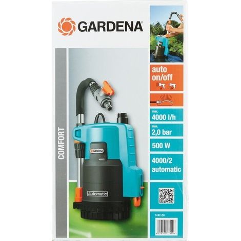 Pompe à eau immergèe Gardena 4000/2 Automatic Comfort (1/2)