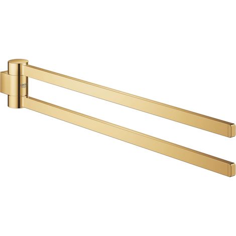 Portasciugamani GROHE SELECTION 400mm. rigido 2 braccia oro lucido (1/3)