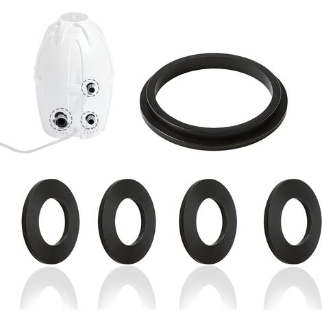 Kit de joints en silicone A/B/C - Compatible avec 5 pièces pour pompes et tuyaux, résistant à la chaleur et à l'usure, idéal pour réparer les fuites dans les jacuzzis et les piscines (1/5)