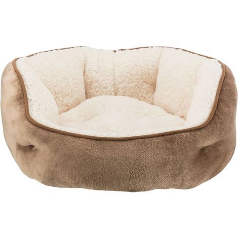 Cosma cuccia marrone/beige: diametro 60cm