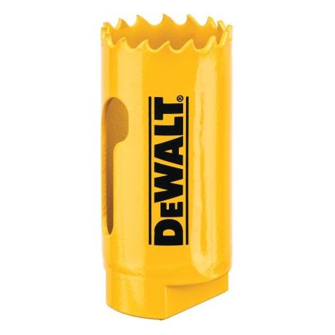 Scie cloche DeWALT Bimétal 25mm, profondeur de coupe 44mm ( Prix pour 1 )