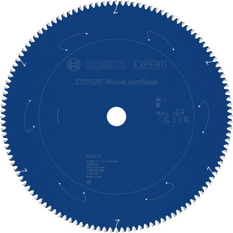 Bosch EXPERT Wood cordless Circular Saw Blade 305 x 2.2/1.6 x 25.4mm T120
