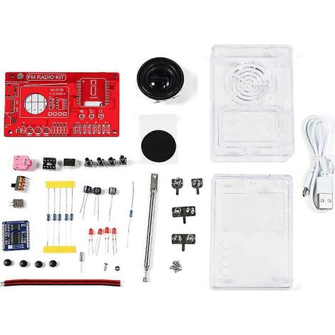 Kit électronique à monter soi-même, kit de production de radio FM, circuit imprimé --- (1/5)