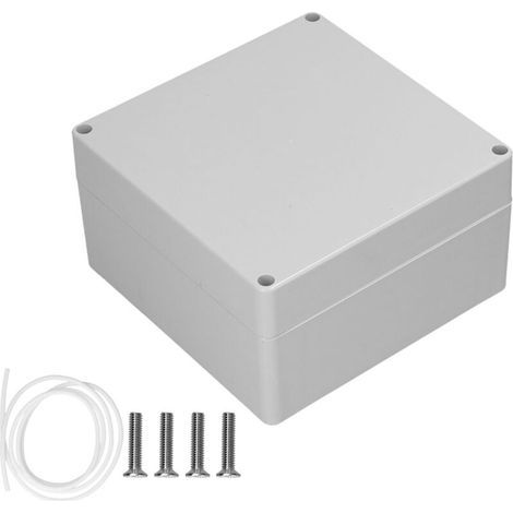 Boîtier de jonction étanche IP65 90x160x160mm pour projets électroniques extérieurs, boîtier plastique robuste F5